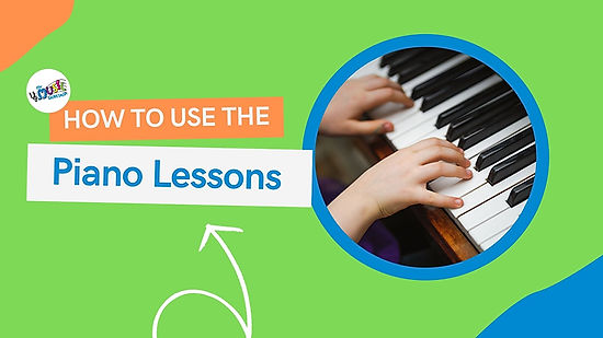 HOW TO USE:  Piano Lessons